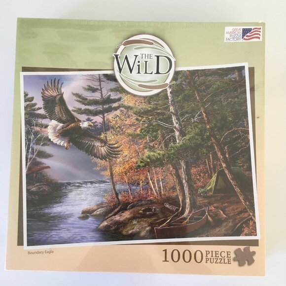 NEW! Boundary Eagle The Wild 1000 Piece Puzzle FACTORY SEALED - Picture 1 of 3